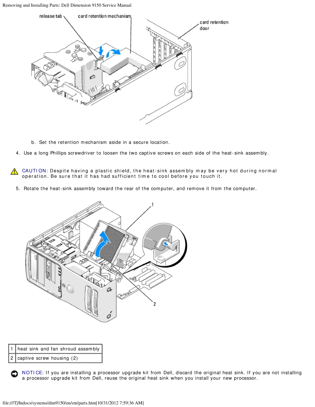 Dell 9150 service manual 