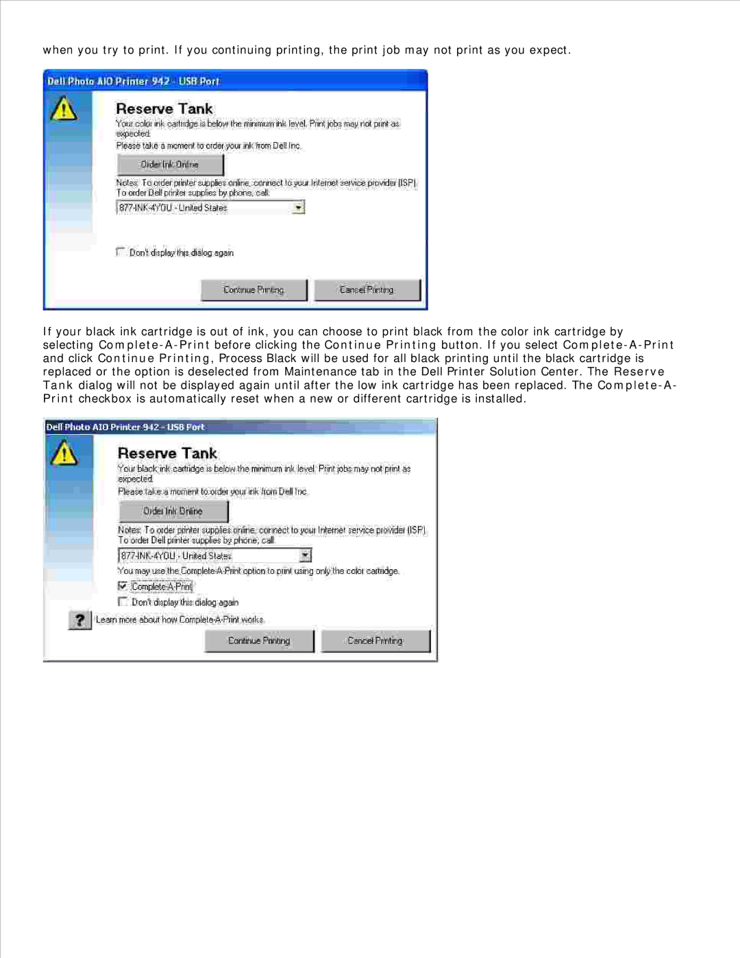 Dell 942 manual 