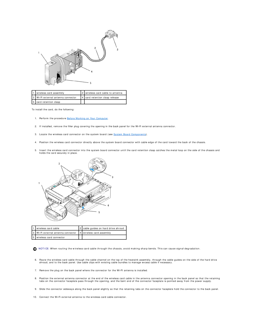 Dell 960 manual Perform the procedure Before Working on Your Computer 