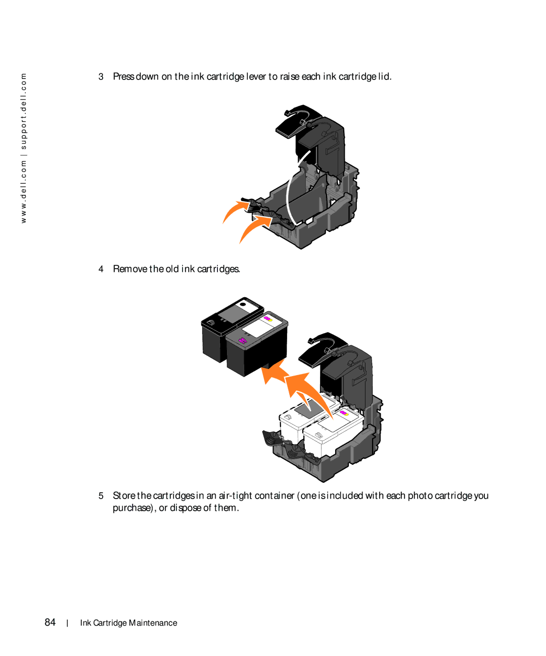 Dell 964 owner manual Ink Cartridge Maintenance 