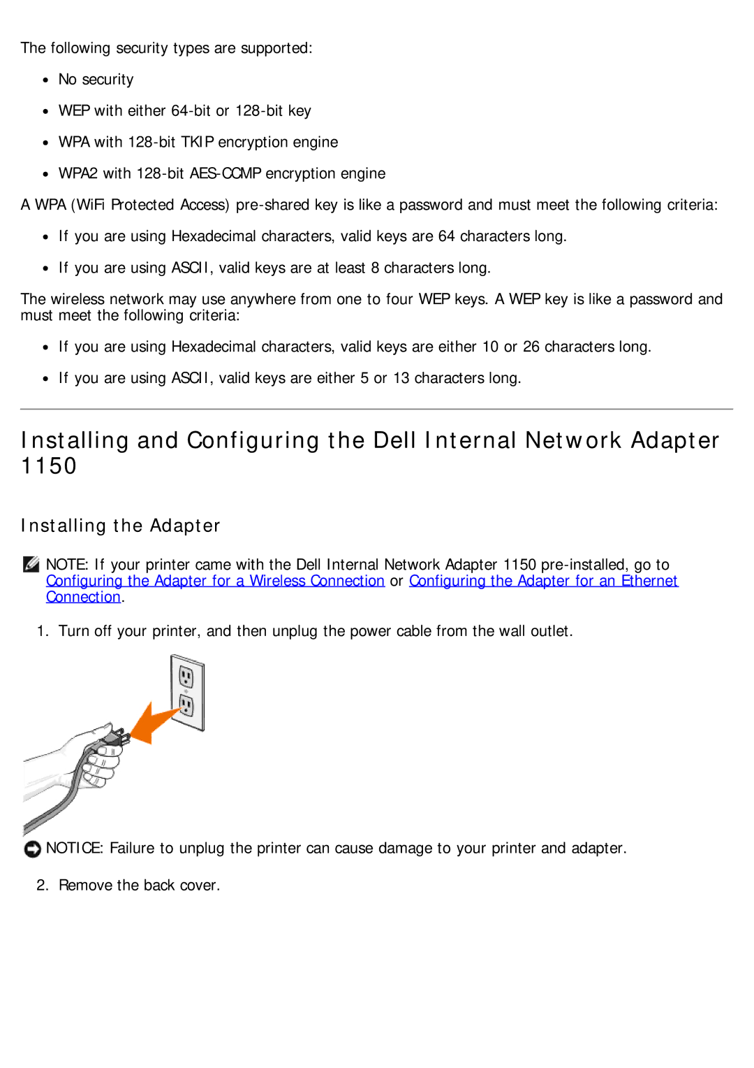 Dell 968 specifications Installing and Configuring the Dell Internal Network Adapter, Installing the Adapter 