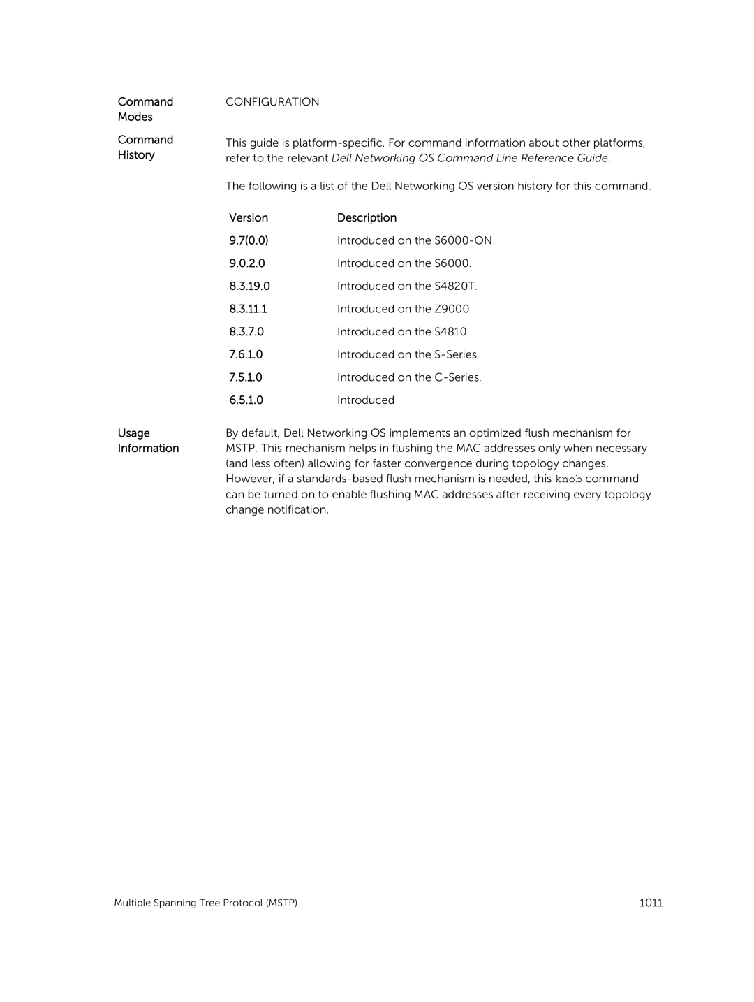 Dell 9.7(0.0) manual 1011 