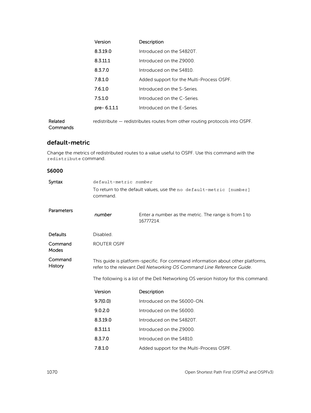 Dell 9.7(0.0) manual Version Description 19.0, 11.1 