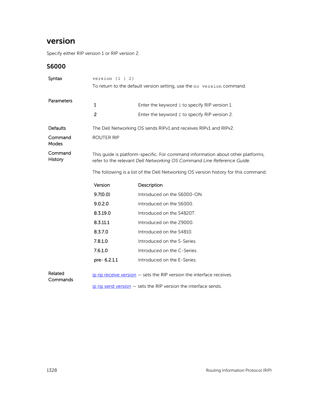 Dell 9.7(0.0) manual Version 1 