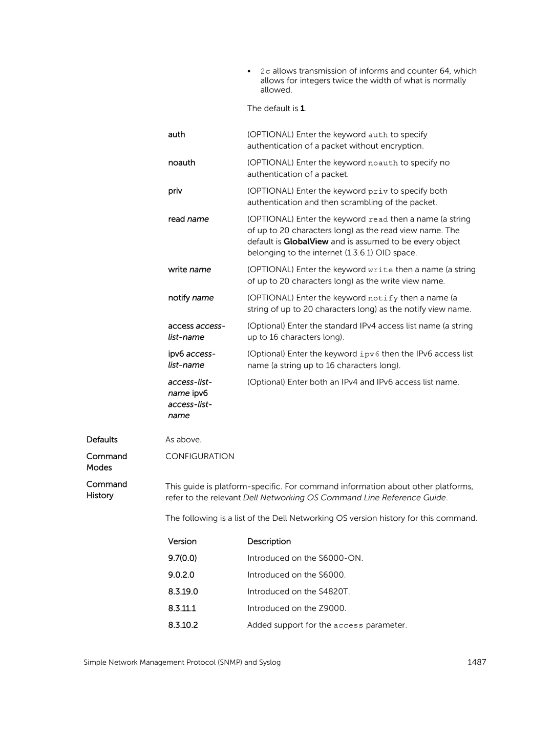 Dell 9.7(0.0) manual Name ipv6 Access-list 