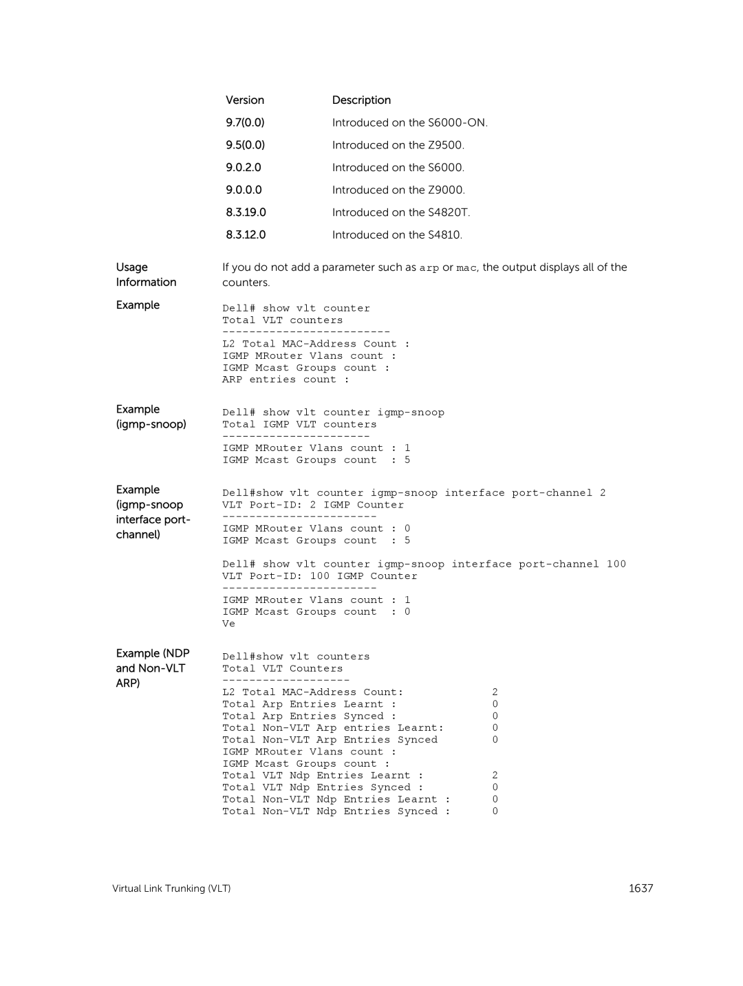 Dell 9.7(0.0) manual Arp 