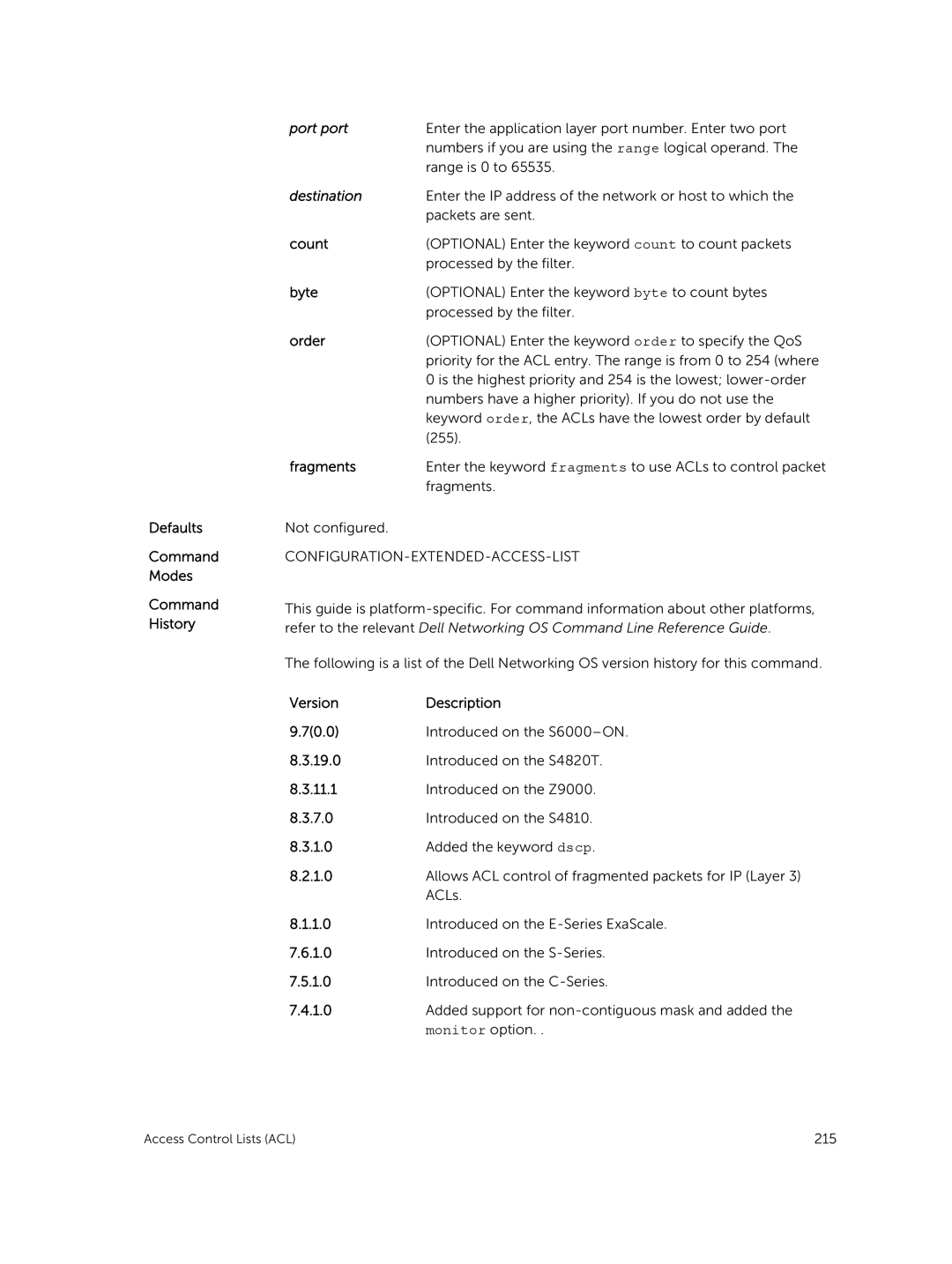 Dell 9.7(0.0) manual Range is 0 to 