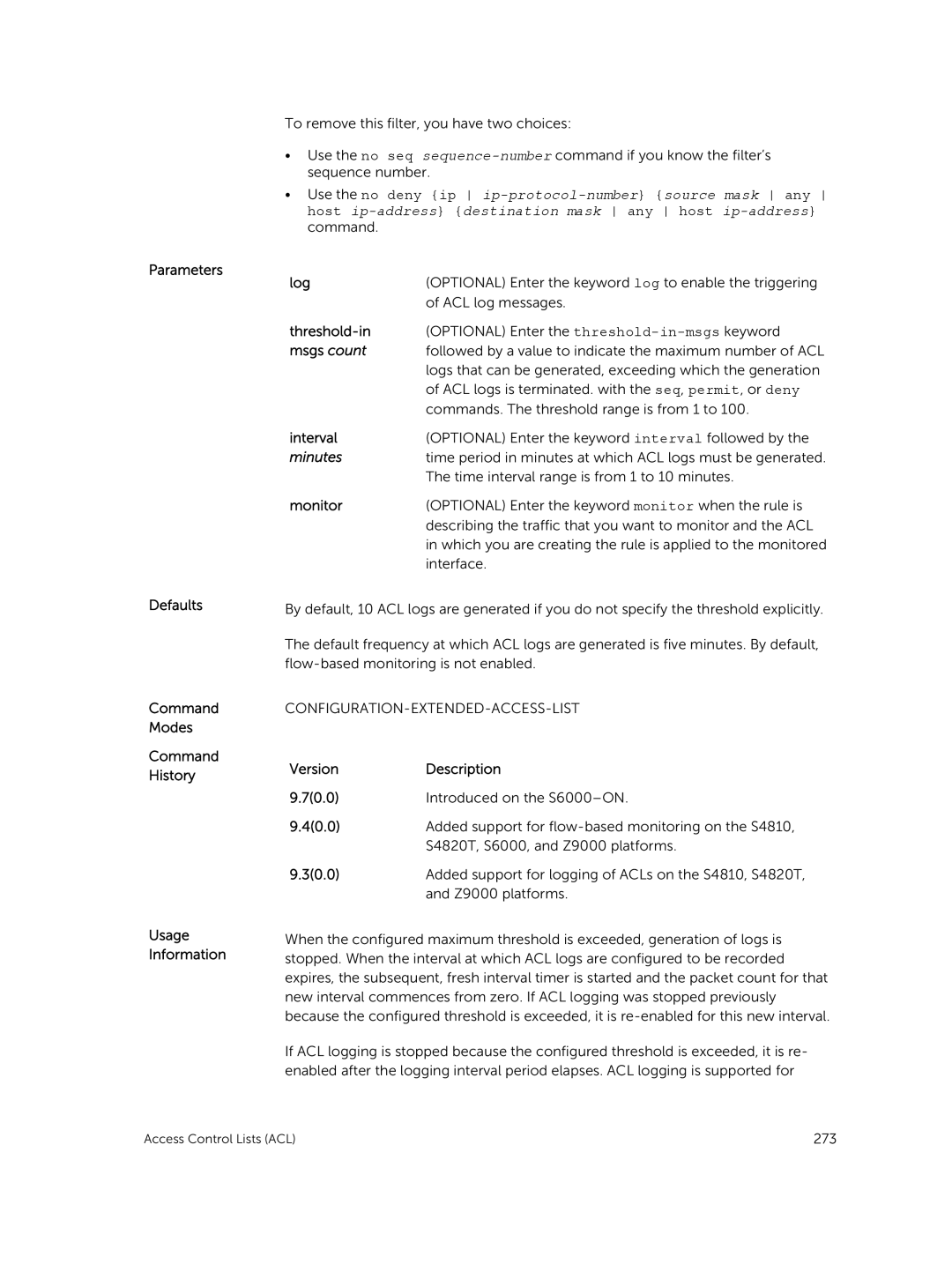 Dell 9.7(0.0) manual 273 