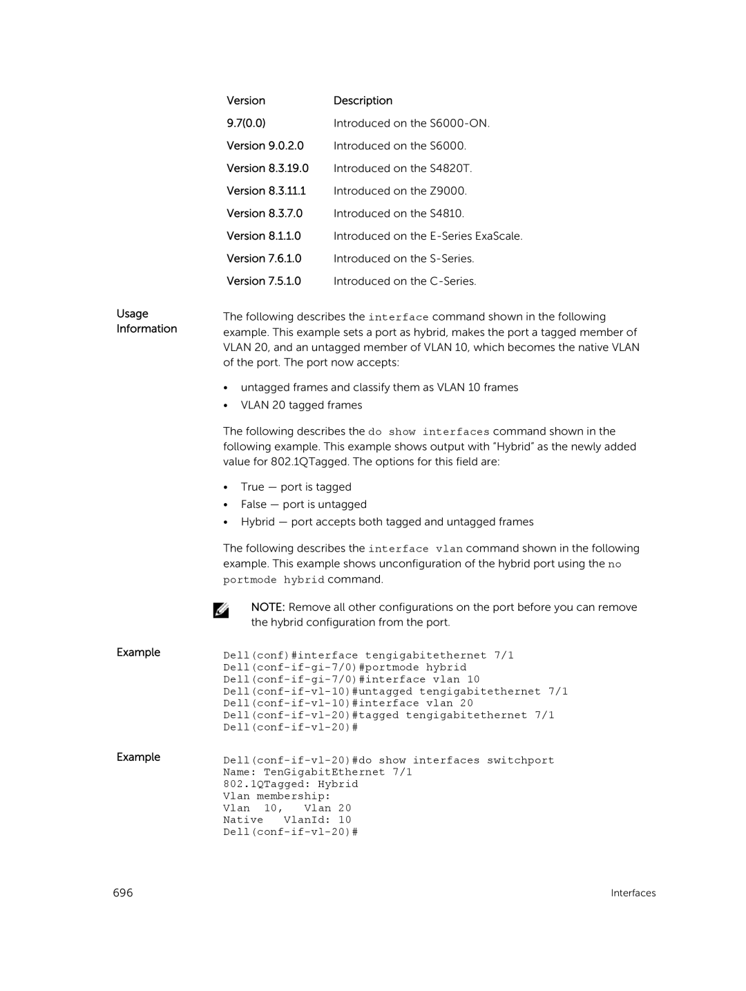 Dell 9.7(0.0) manual 696 