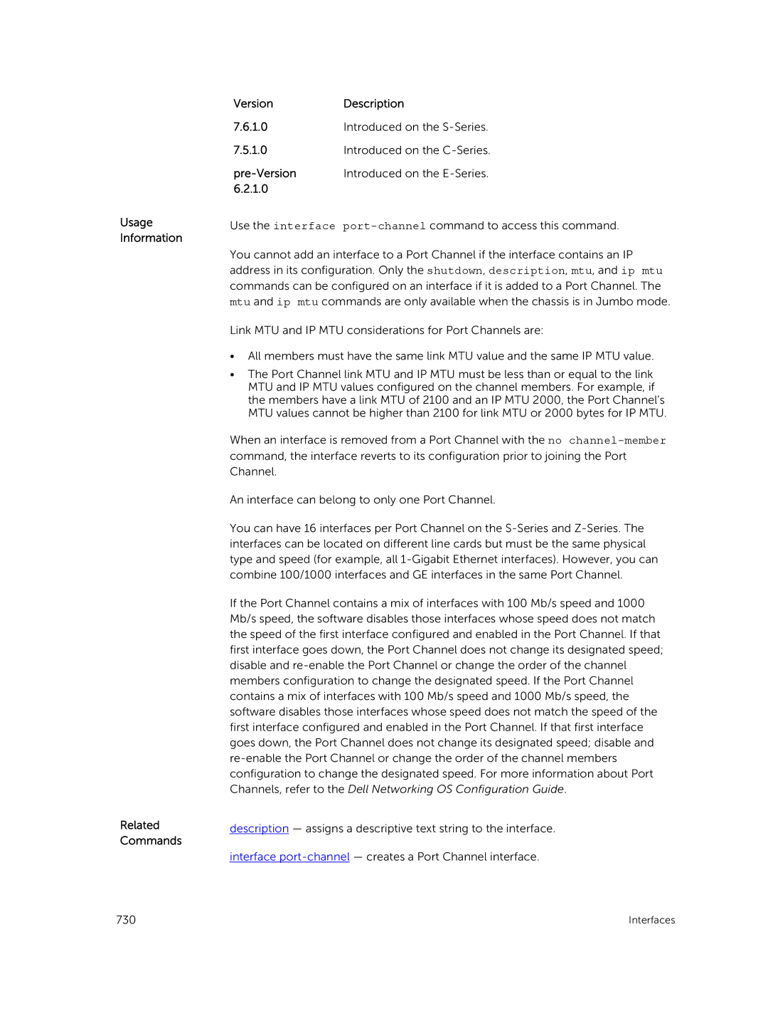 Dell 9.7(0.0) manual Introduced on the S-Series Introduced on the C-Series 