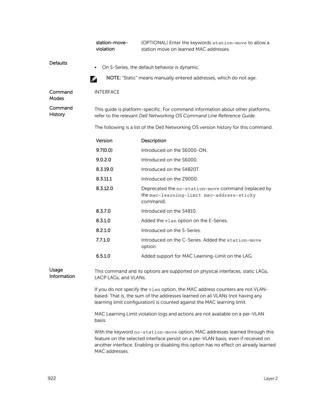 Dell 9.7(0.0) manual Violation 