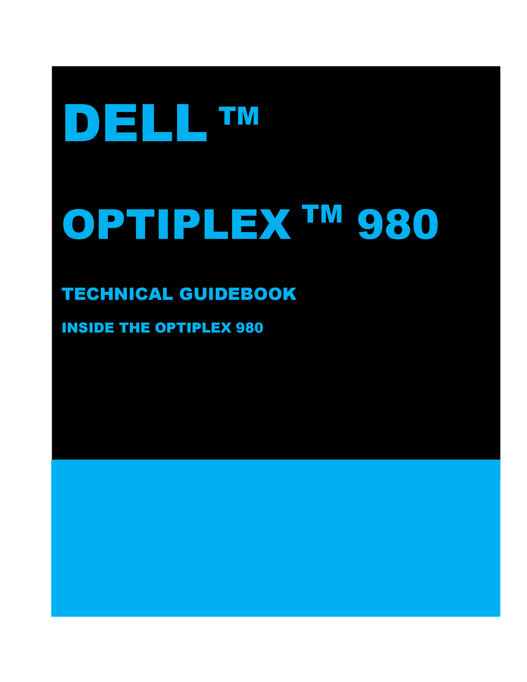 Dell 980 manual Dell TM 