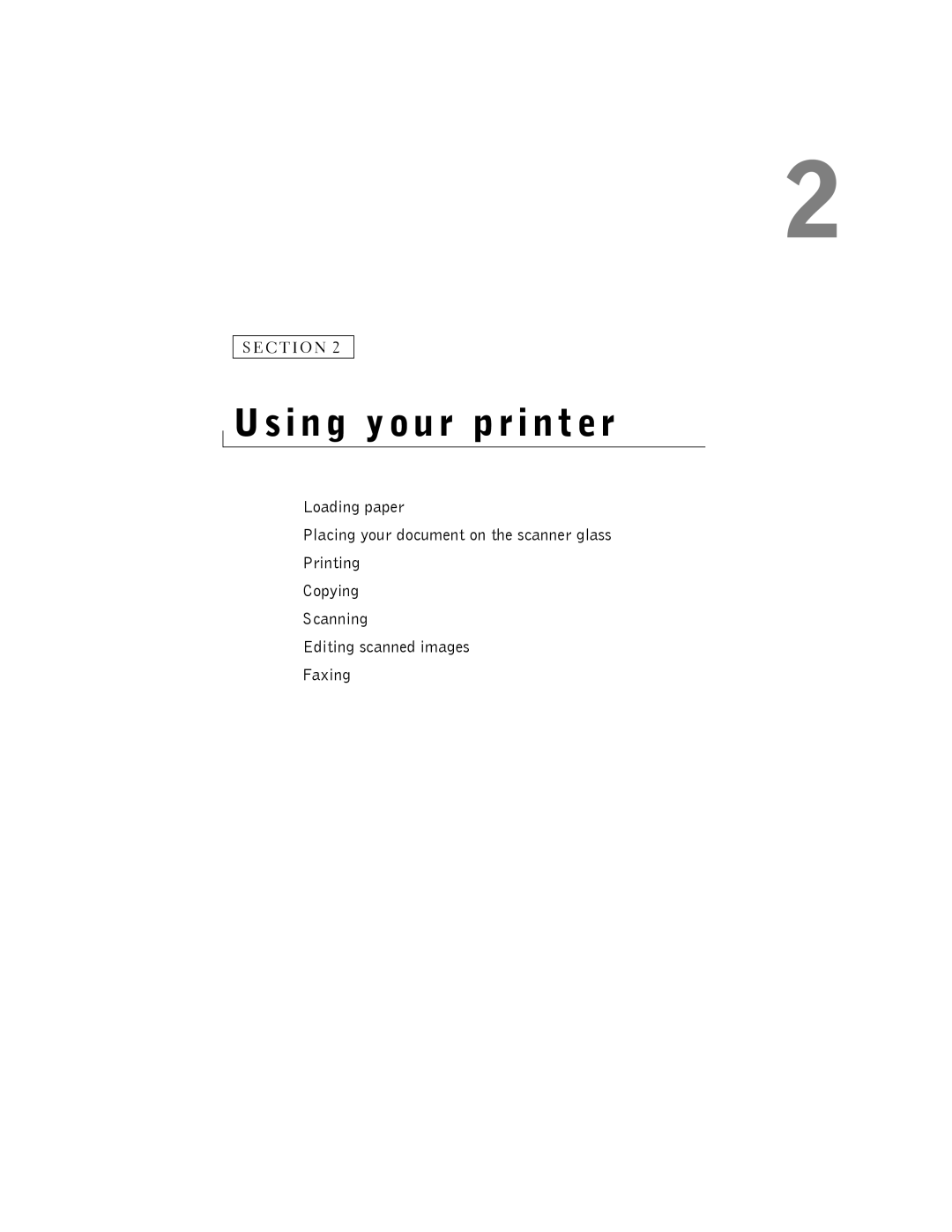 Dell A940 manual Using your printer 