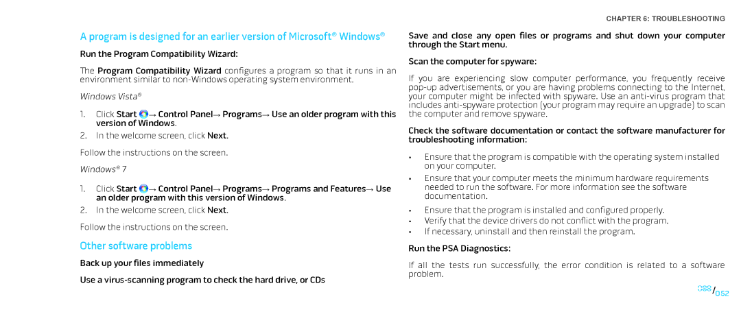 Dell Area-51 ALX manual Other software problems 