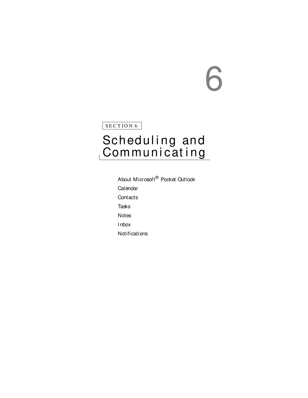 Dell Axim X5 manual Scheduling and Communicating 