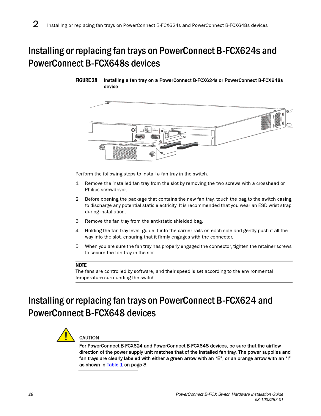 Dell manual PowerConnect B-FCX Switch Hardware Installation Guide 