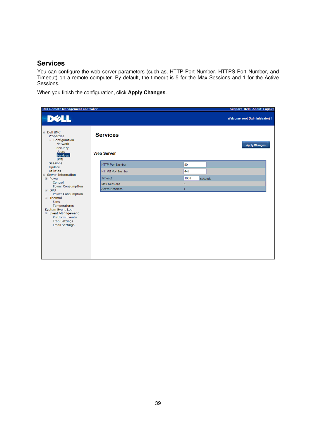 Dell C410x, B02S manual Services 