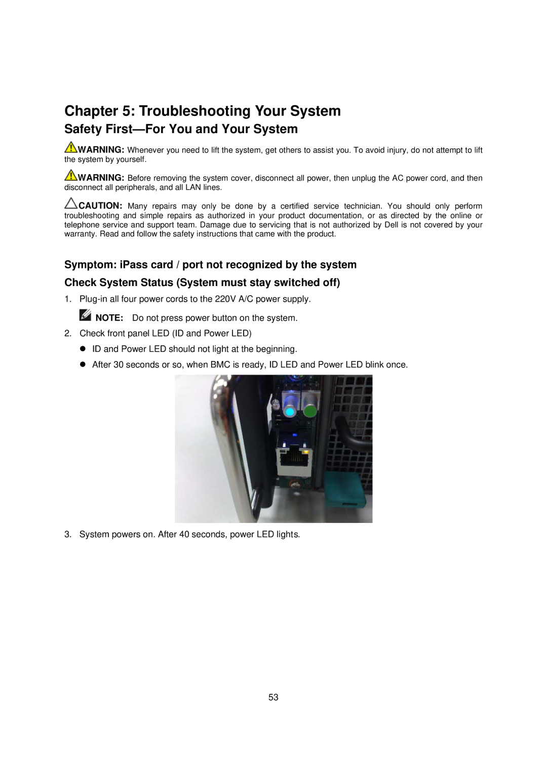 Dell C410x, B02S manual Troubleshooting Your System, Safety First-For You and Your System 