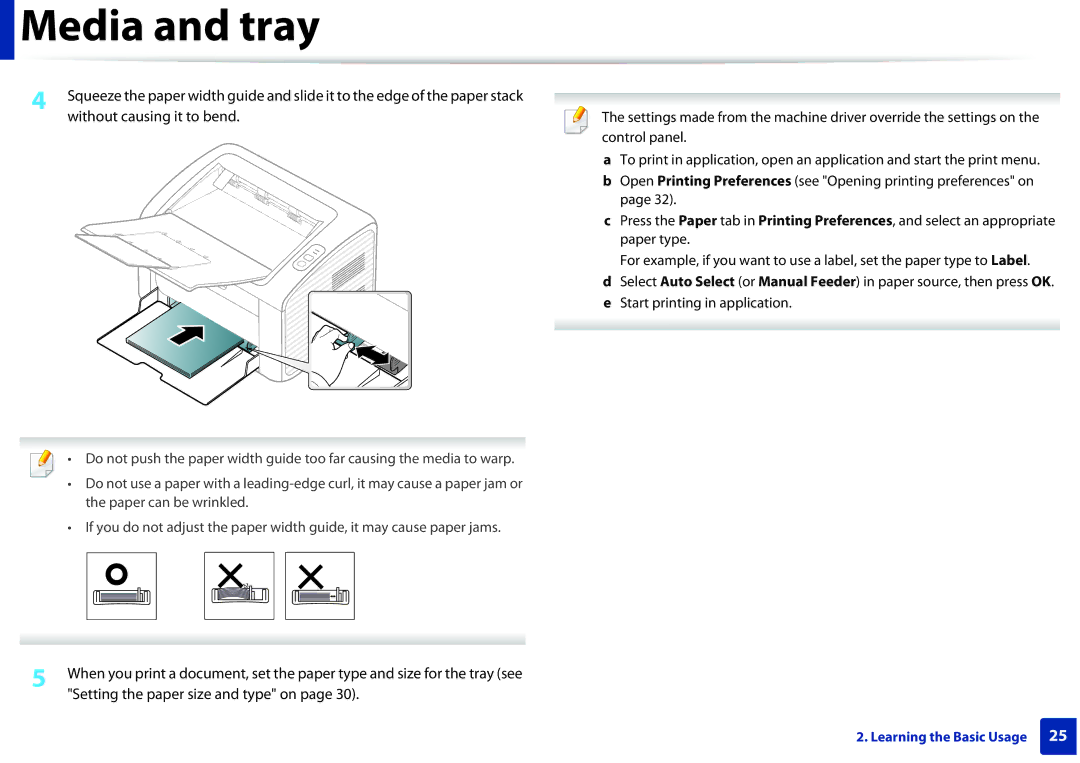 Dell B1160W manual Start printing in application 