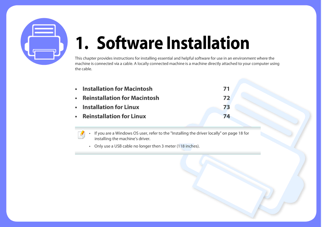 Dell B1160W manual Software Installation 