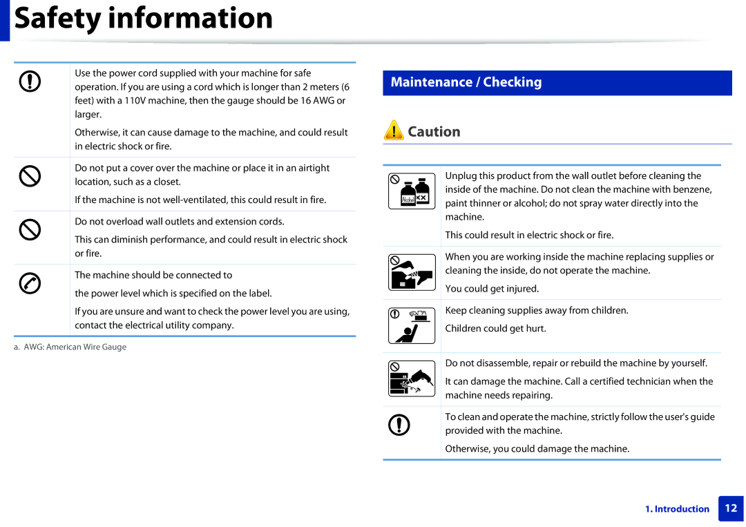 Dell B1260DN manual Maintenance / Checking 