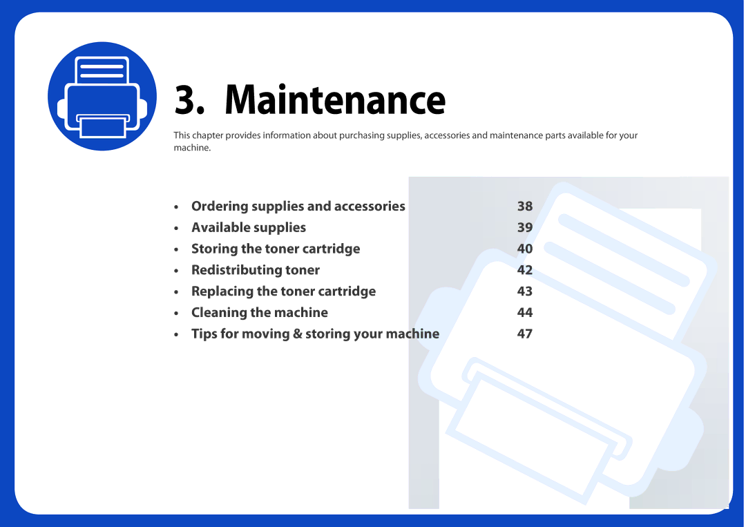 Dell B1260DN manual Maintenance 