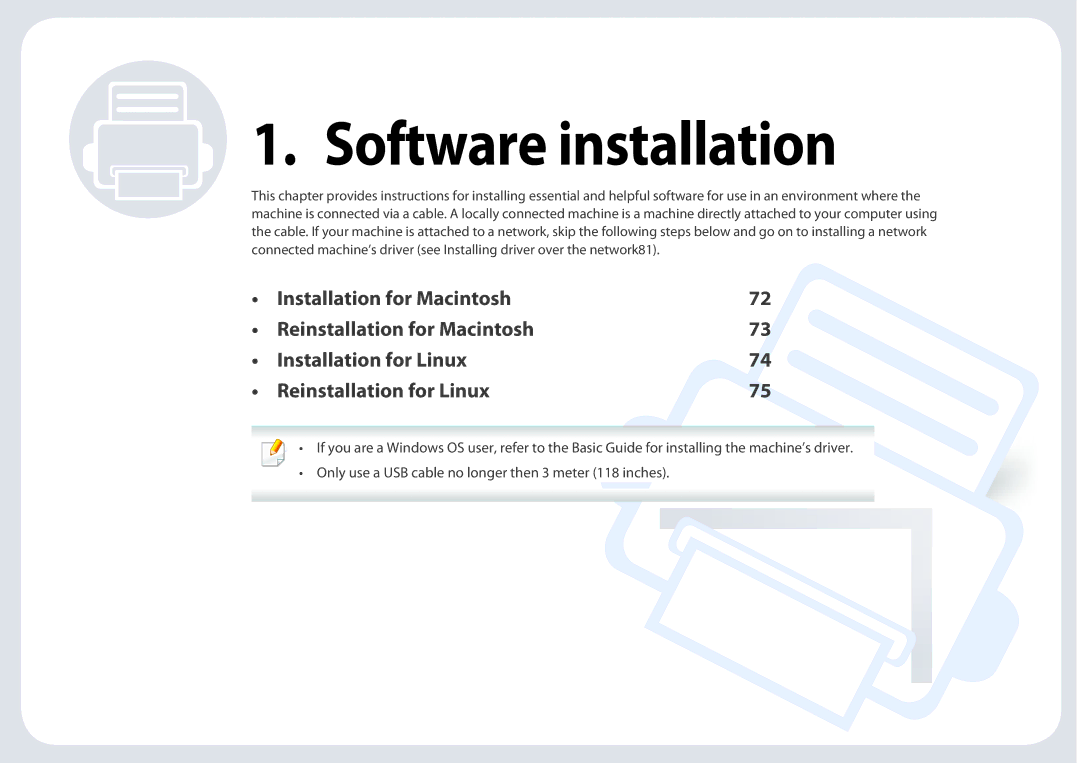 Dell B1260DN manual Software installation 