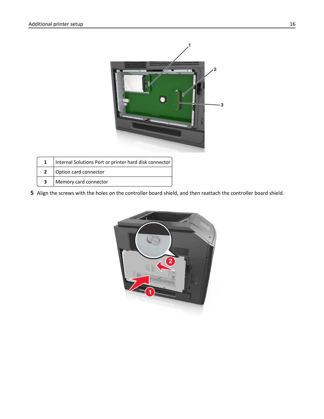 Dell B5460DN manual Additional printer setup 