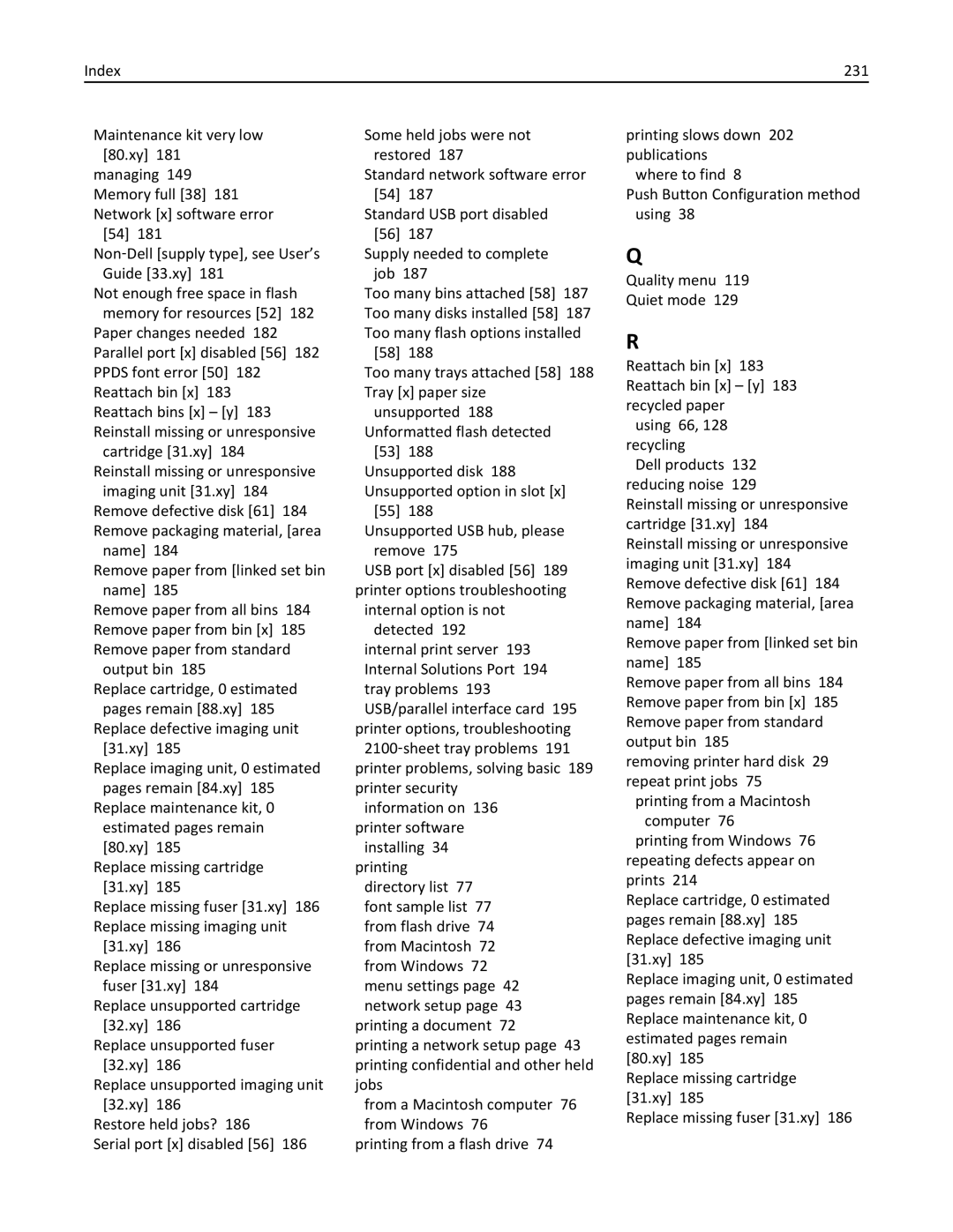 Dell B5460DN manual 