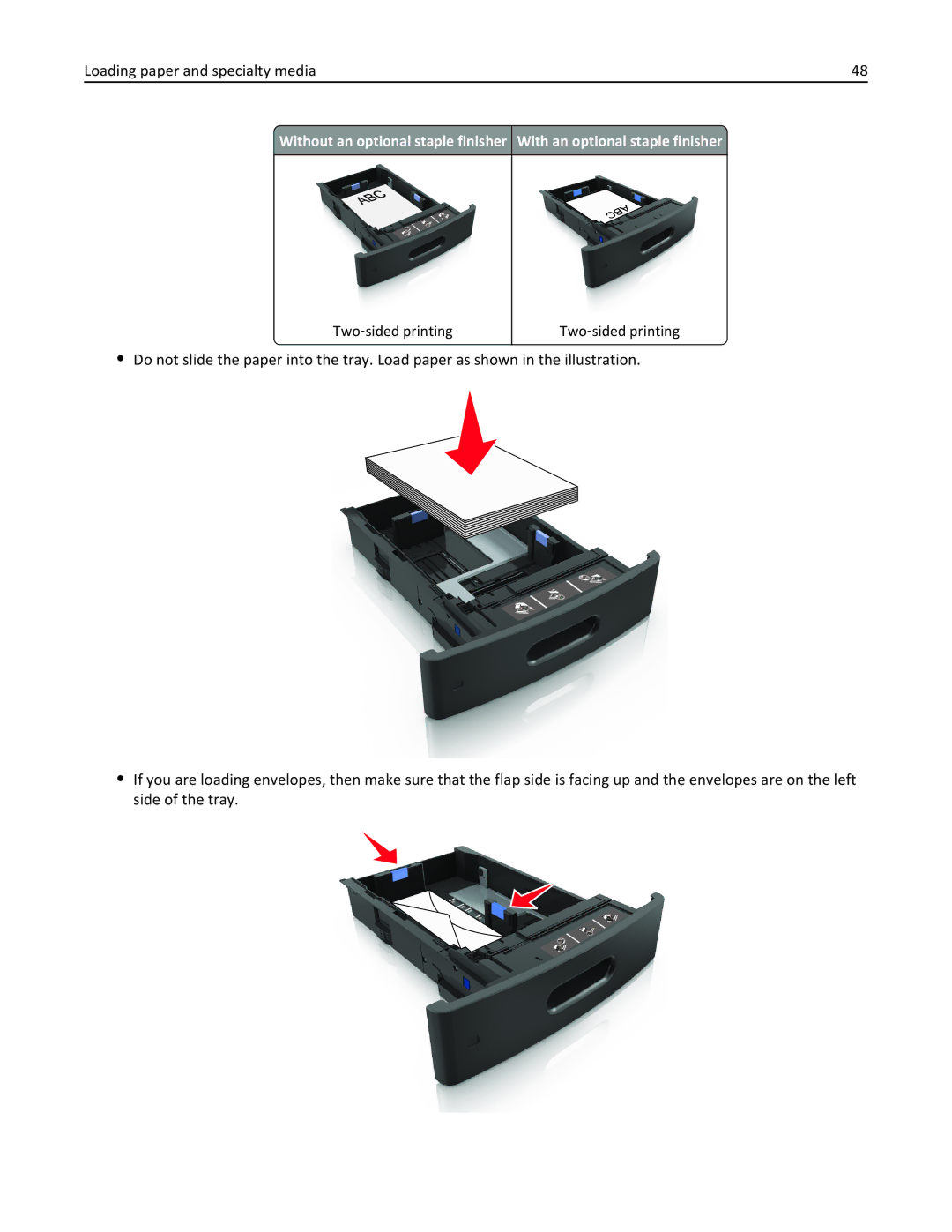 Dell B5460DN manual Two ‑sided printing 