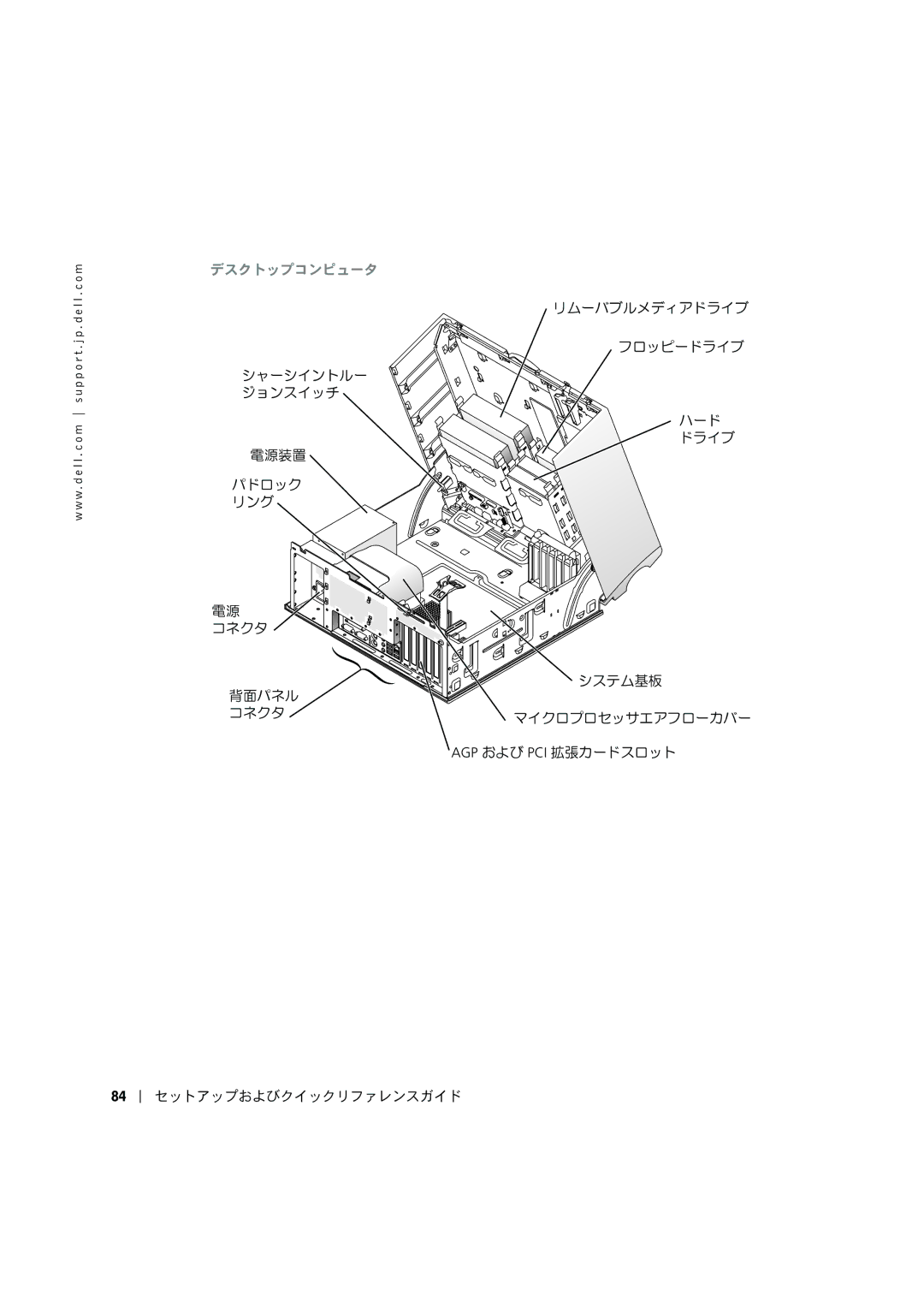 Dell C0931 manual デスクトップコンピュータ 