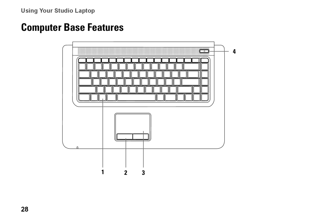 Dell C1RXR, 1569, P06F001 setup guide Computer Base Features 