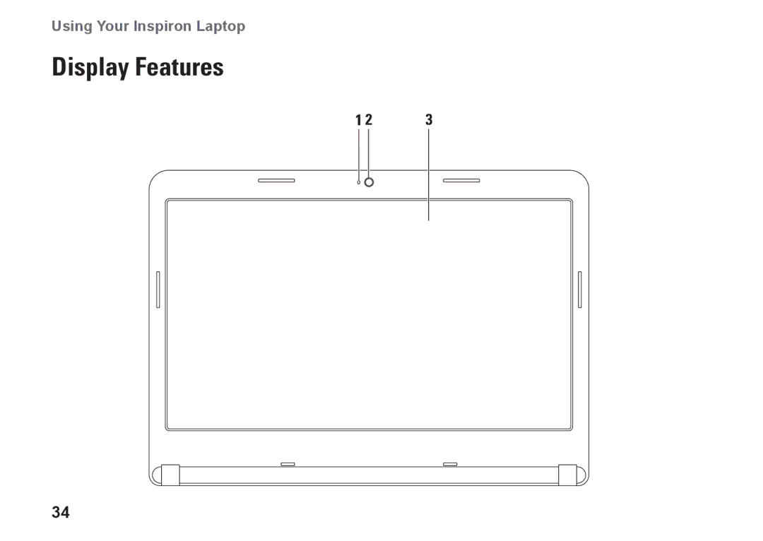 Dell C3W6D, P07G002, P07G series, M4010 setup guide Display Features 