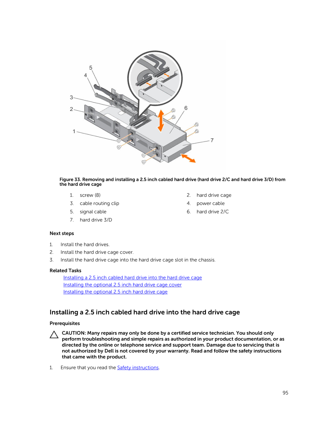 Dell C4130 owner manual Prerequisites Ensure that you read the Safety instructions 