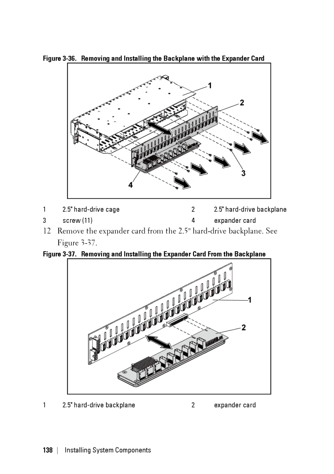 Dell C6145 manual Screw Expander card 