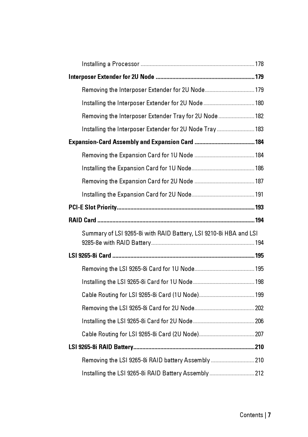 Dell C6220 II owner manual Installing a Processor 