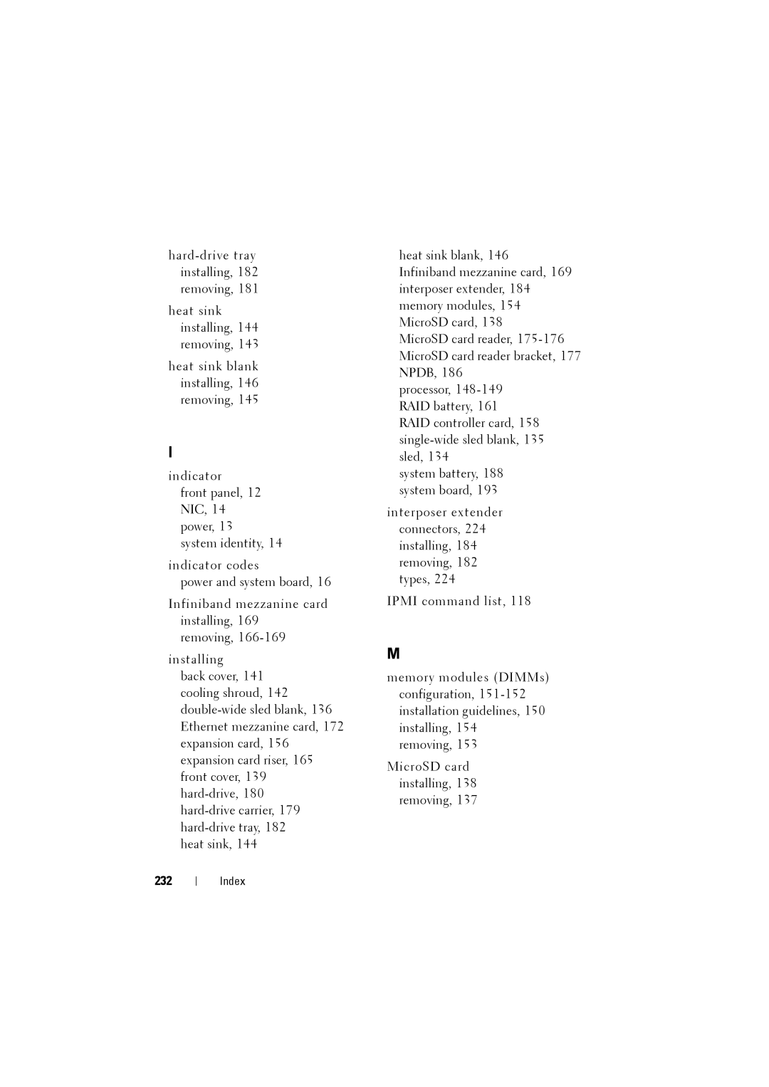 Dell C8220 owner manual 232 