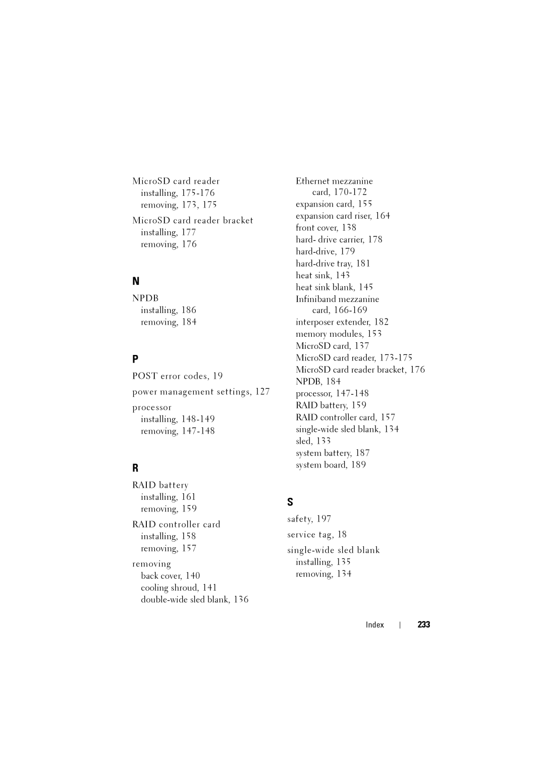 Dell C8220 owner manual 233 