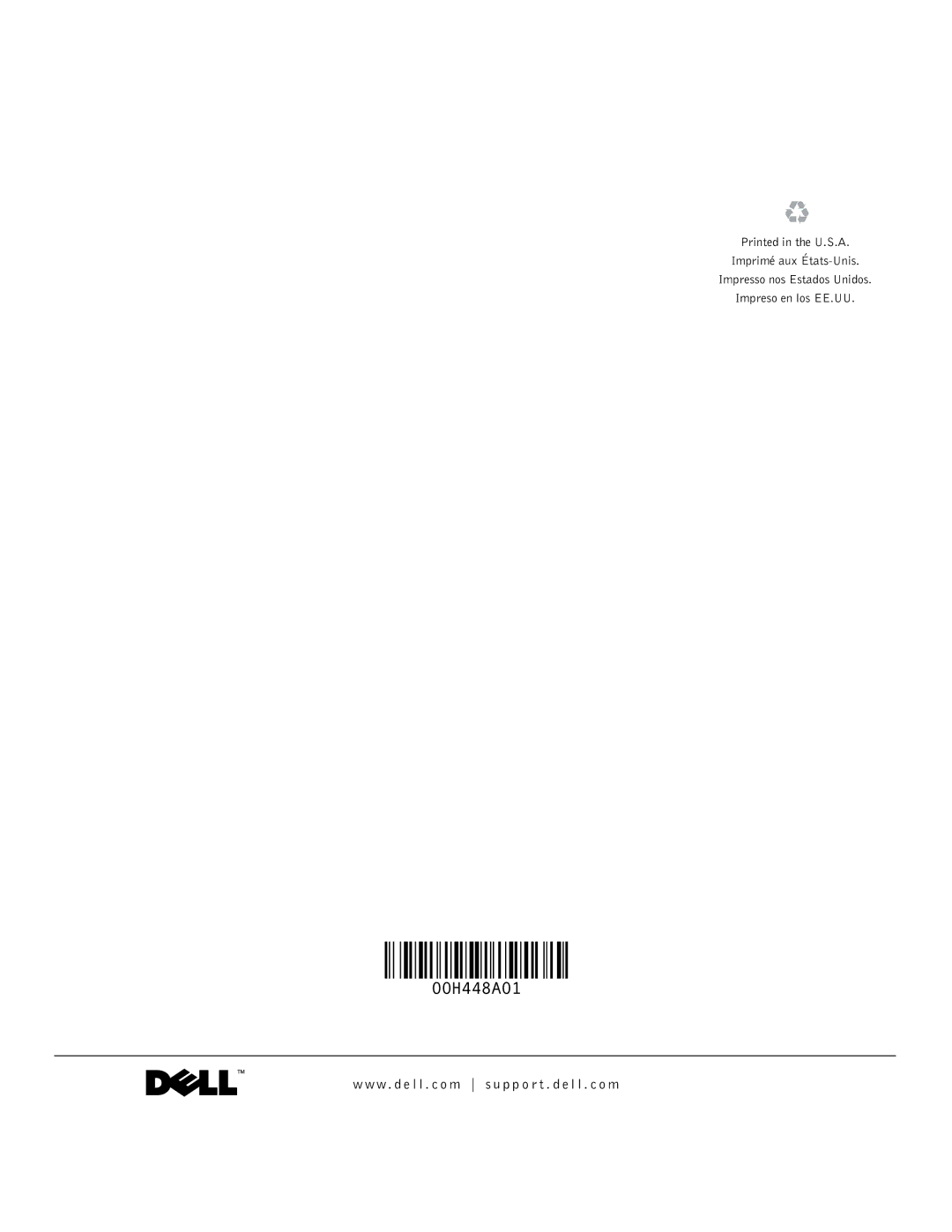 Dell C840 manual 00H448A01 