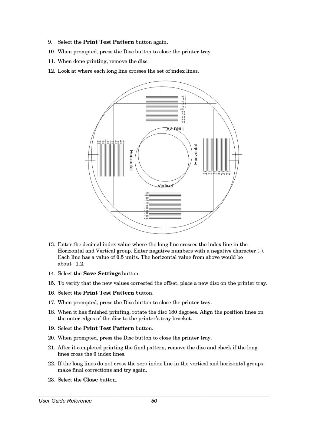 Dell CDPR3 manual Select the Print Test Pattern button 