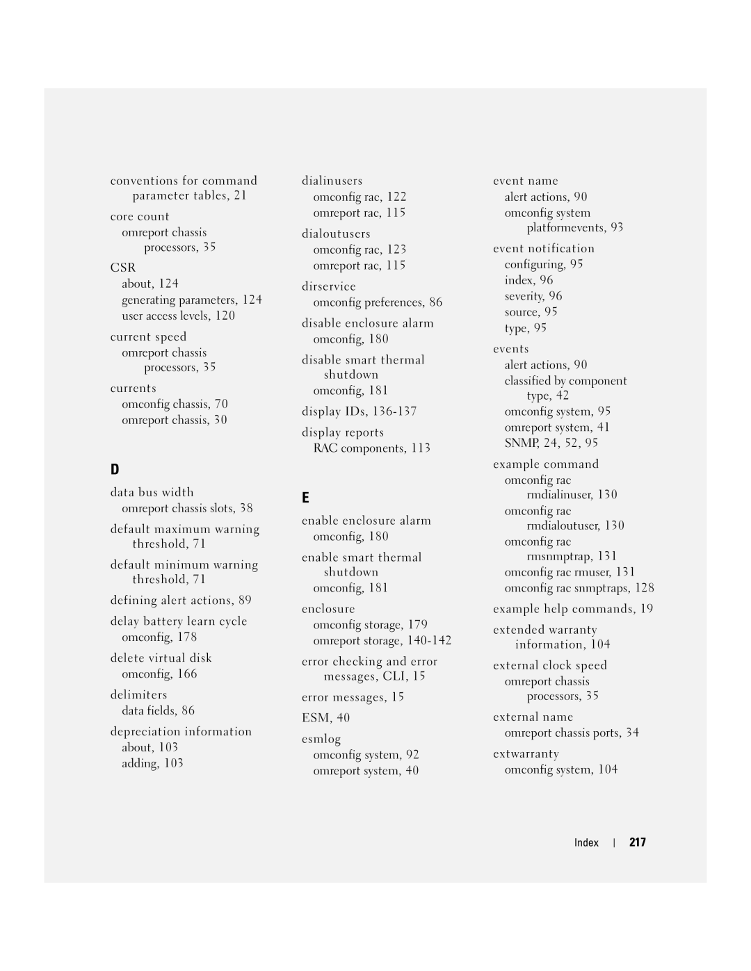 Dell Command Line Interface manual 217 