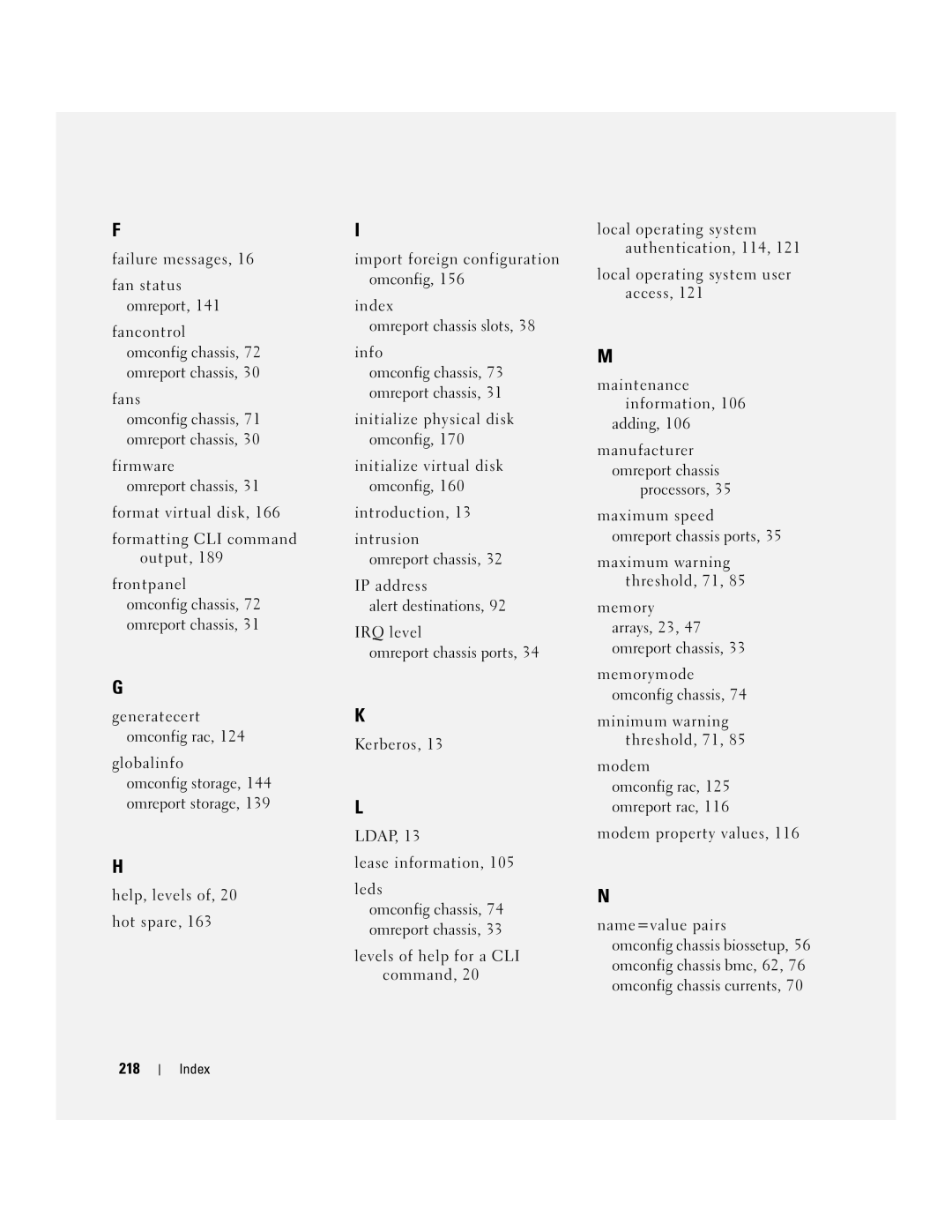 Dell Command Line Interface manual 218 