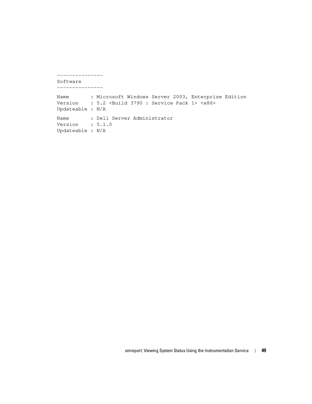 Dell Command Line Interface manual 