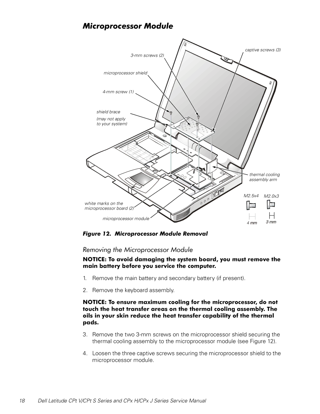 Dell CPt V/CPt S Series, CPx H/CPx J Series manual 