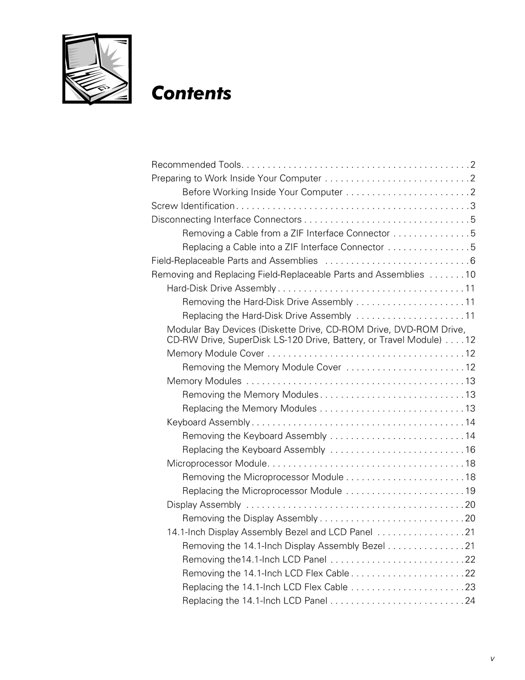 Dell CPx H/CPx J Series, CPt V/CPt S Series manual 