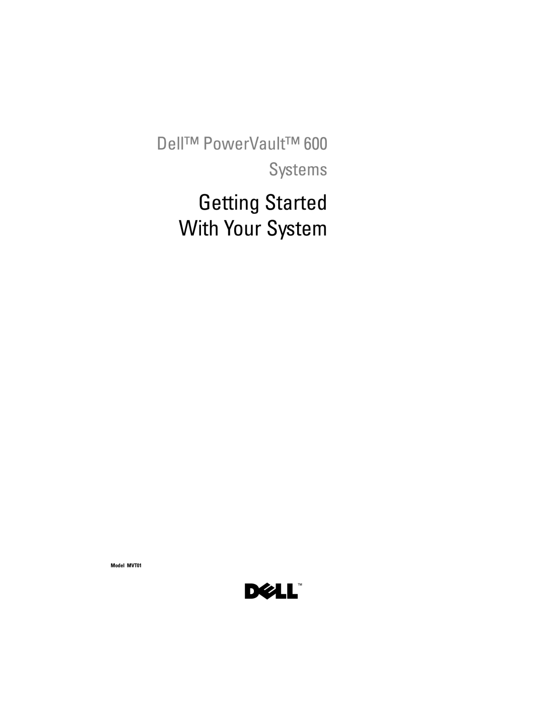 Dell CX193 manual Getting Started With Your System 