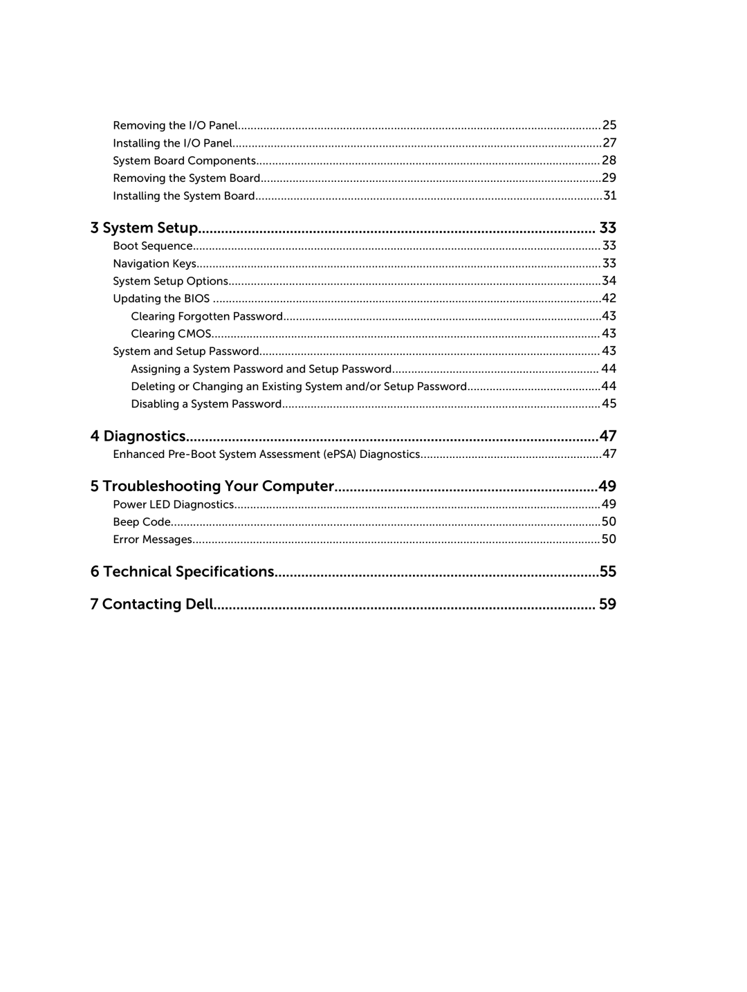 Dell D15M owner manual Diagnostics 