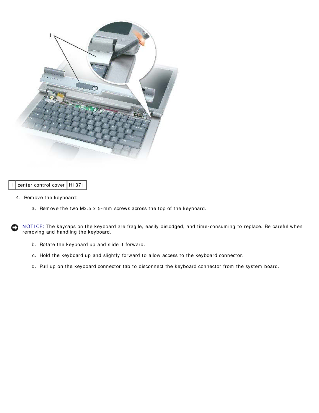 Dell D505 service manual 