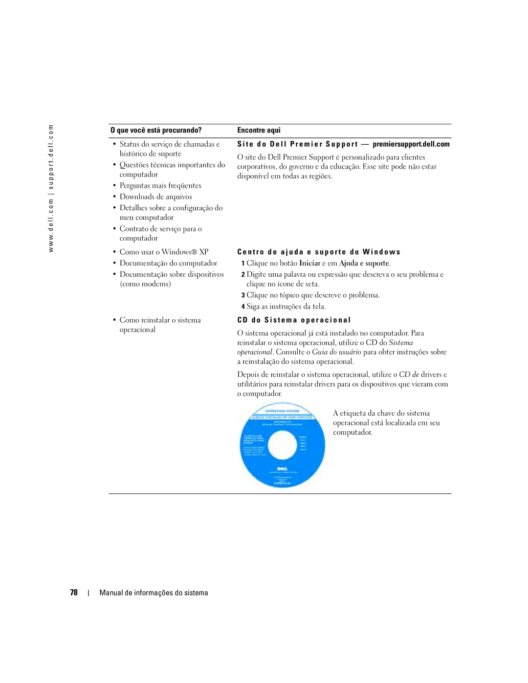 Dell D505 manual Clique no ícone de seta, Siga as instruções da tela 