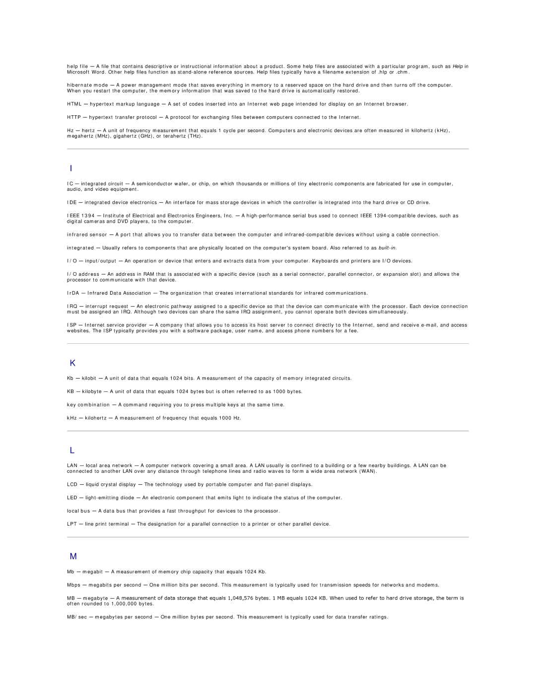 Dell D520 specifications 